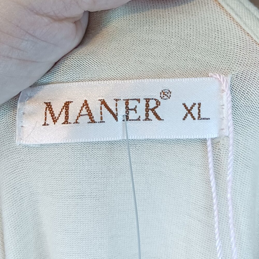 3/$18 - NWT Maner Tan/Gray Tank Top Size XL - Picture 6 of 8